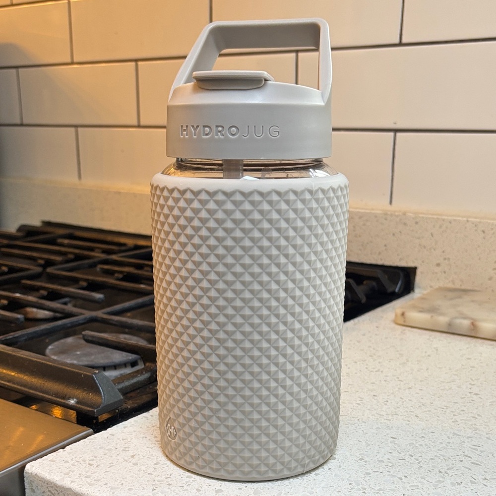 HydroJug Large Studded Taupe/Grey Water Bottle